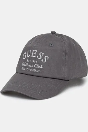 Guess Czapka z daszkiem bawełniana LUREX kolor z aplikacją V5RZ03 WFKN0