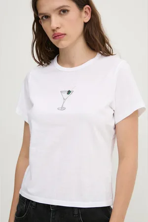 Abercrombie & Fitch T-shirt bawełniany damski kolor KI157-4346