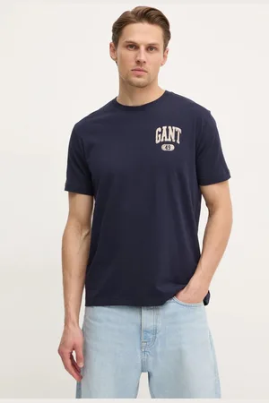 GANT T-shirt bawełniany męski kolor z nadrukiem 2003292