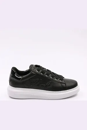 Karl Lagerfeld Sneakersy skórzane KAPRI MENS kolor KL52511K