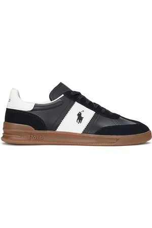 Ralph Lauren Sneakersy skórzane Hrt Aera Pp kolor 809956119001