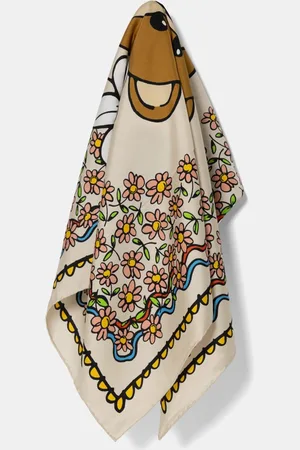 Moschino Chusta jedwabna 90 x 90 cm kolor wzorzysta M3229 3549