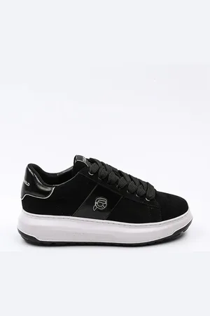 Karl Lagerfeld Sneakersy nubukowe KAPRI LUG kolor KL57527