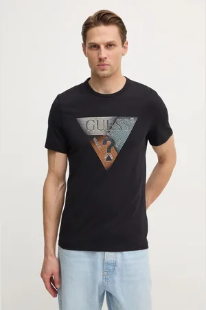Guess T-shirt męski kolor z nadrukiem M5RI14 J1314