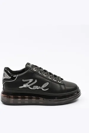 Karl Lagerfeld Sneakersy skórzane KAPRI KUSHION kolor KL62610H