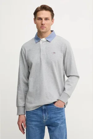 GANT Longsleeve bawełniany kolor gładki 2004082