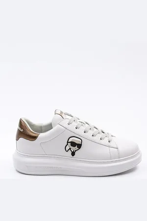 Karl Lagerfeld Sneakersy skórzane KAPRI MENS NFT kolor KL52531M
