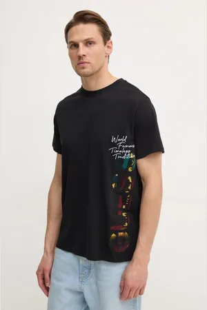 Guess T-shirt męski kolor z aplikacją M5RI01 KCHA1