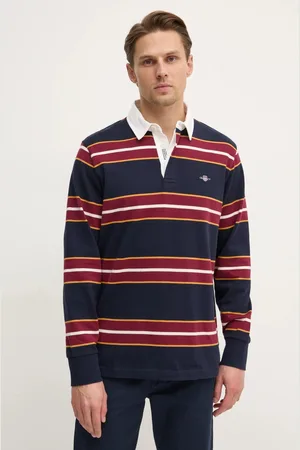 GANT Longsleeve bawełniany kolor wzorzysty 2044007