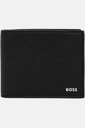 HUGO BOSS Portfel skórzany męski kolor 50536727