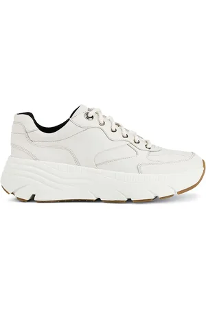 Geox Sneakersy skórzane D DIAMANTA A kolor D26UFA 00085 C1002