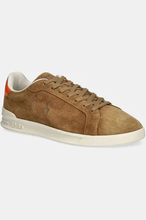 Ralph Lauren Sneakersy zamszowe Hrt Crt Ii kolor 809955691005