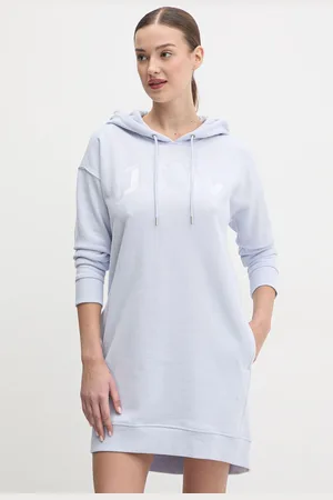 DKNY Sukienka kolor mini oversize DP5D4885