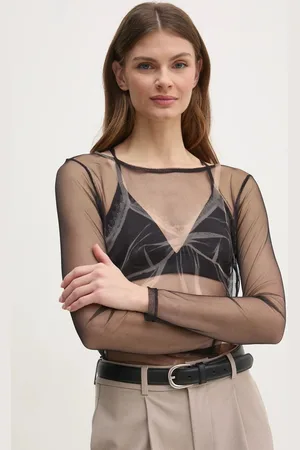 Sisley Bluzka damska kolor wzorzysta 39ZHL106P