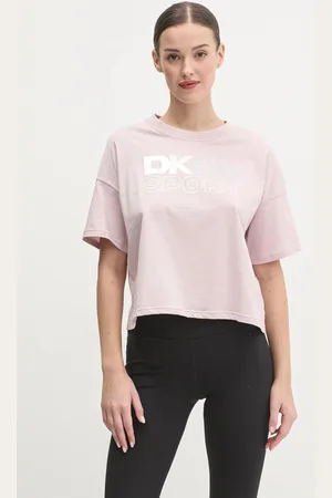 DKNY T-shirt bawełniany damski kolor DP5T1121