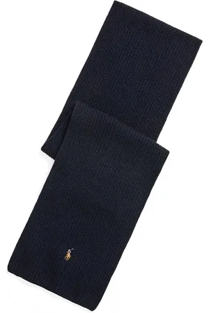 Ralph Lauren Szalik wełniany kolor gładki