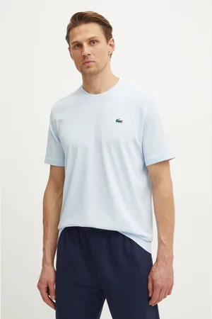 Lacoste T-shirt męski kolor gładki