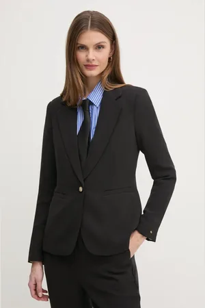 Tommy Hilfiger Marynarka kolor jednorzędowa gładka WW0WW44096
