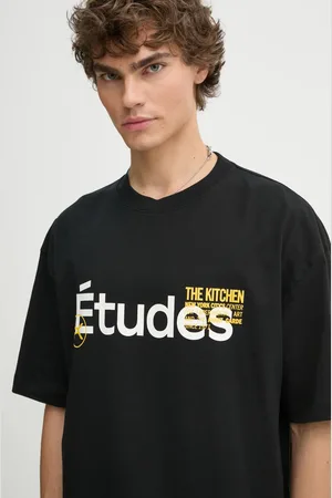 Etudes T-shirt męski kolor z nadrukiem H24MCTSH139