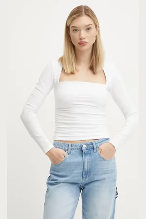 Abercrombie & Fitch Longsleeve damskie kolor KI139-4893