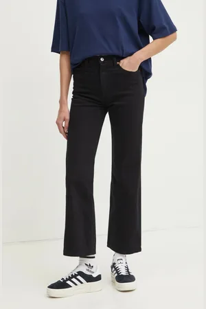 Abercrombie & Fitch Jeansy damskie high waist KI155-4650