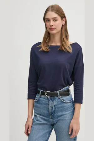 Sisley Longsleeve damski kolor 3QU4L12EE