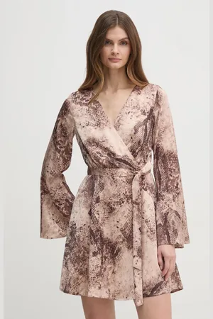 Guess Sukienka NEW LAILA kolor mini rozkloszowana W5RK92 WF1T2