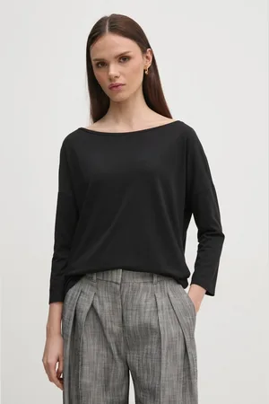Sisley Longsleeve damski kolor 3QU4L12EE