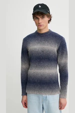 Etudes Sweter wełniany męski kolor ciepły H24MMKNI603