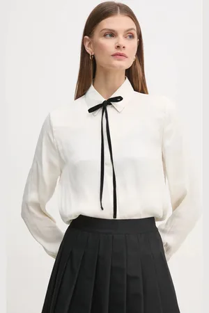 Pepe Jeans Koszula ATHENEA damska kolor regular z kołnierzykiem klasycznym PL304970