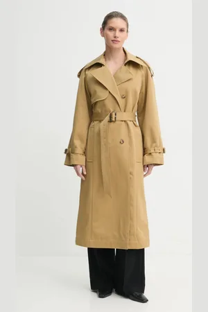 Ivy & Oak Trencz bawełniany kolor przejściowy oversize IO111146