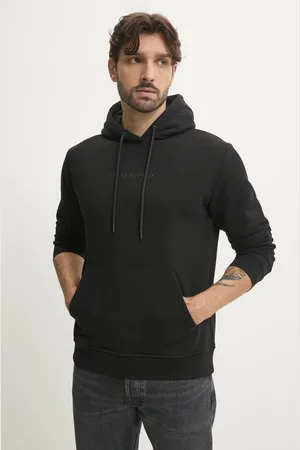 Karl Lagerfeld Bluza męska kolor z kapturem z nadrukiem 544942.705067