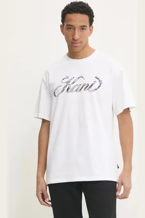 Karl Kani T-shirt bawełniany męski kolor z nadrukiem 60300185