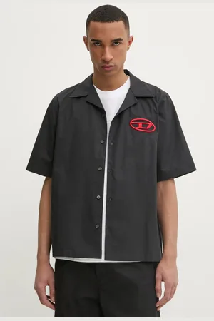 Diesel Koszula S-MAC-C SHIRT męska kolor relaxed z kołnierzykiem klasycznym A14636.0PCAL
