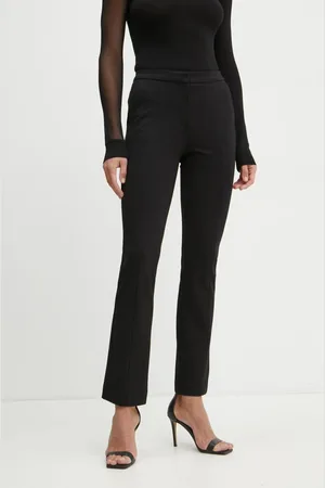 Karl Lagerfeld Spodnie damskie kolor dopasowane medium waist A1W10014