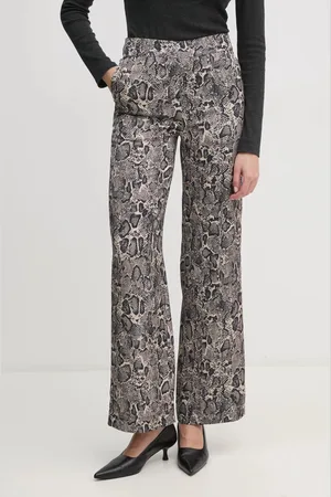 JOOP! Spodnie damskie kolor proste high waist 30044816 10018881
