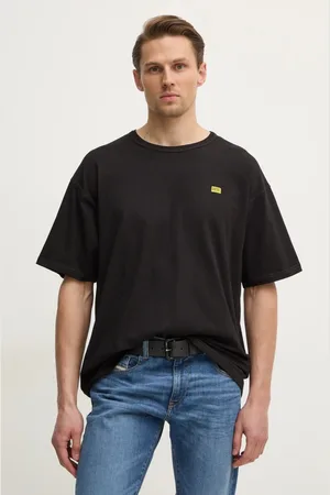 Diesel T-shirt bawełniany T-BOXT-R30 T-SHIRT męski kolor gładki A16400.0QIAM
