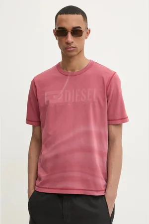 Diesel T-shirt T-ADJUST-R13 T-SHIRT męski kolor z nadrukiem A16428.0LJBS