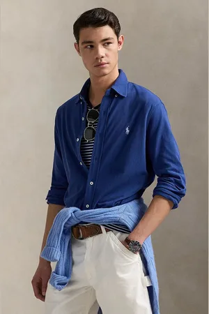 Ralph Lauren Koszula bawełniana męska kolor regular z kołnierzykiem button-down 710654408