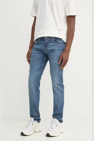 Diesel Jeansy 2019 D-STRUKT L.32 TROUSERS męskie kolor A03558.0KIAL