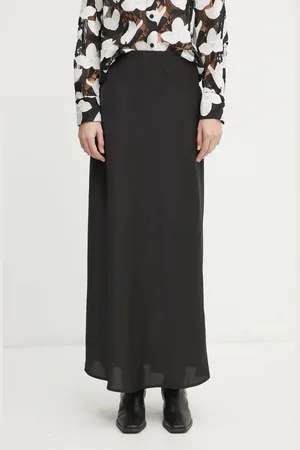 Bruuns Bazaar Spódnica kolor maxi prosta BBW4296