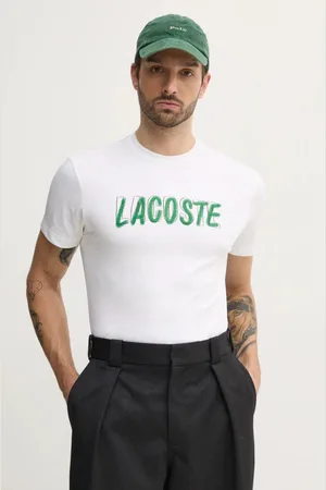 Lacoste T-shirt męski kolor z nadrukiem TH8916