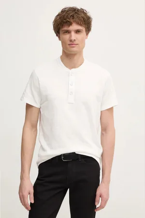RAG&BONE T-shirt bawełniany męskie kolor gładki M000T996G