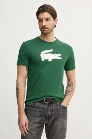 Lacoste T-shirt męski kolor z nadrukiem TH2042