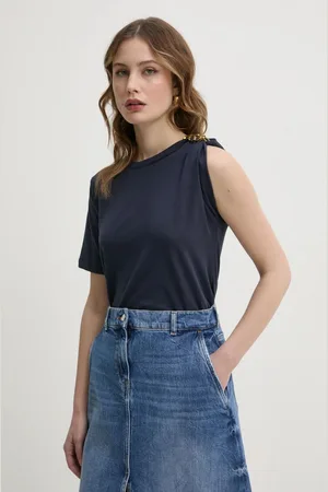 Twin-Set T-shirt bawełniany damski kolor 251TP2640