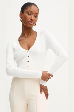 Elisabetta Franchi Kardigan damski kolor lekki MK58B51E2