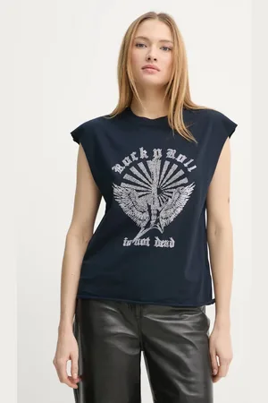 Zadig & Voltaire T-shirt bawełniany damski kolor JWTT01265