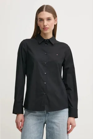 Tommy Hilfiger Koszula damska kolor regular z kołnierzykiem klasycznym WW0WW44084