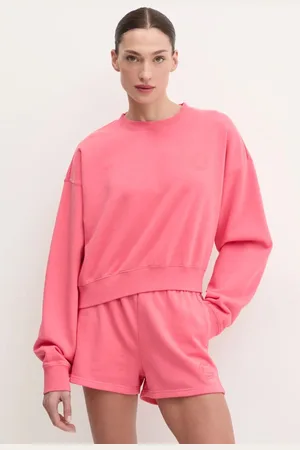 P.E Nation Bluza bawełniana Reverie damska kolor gładka 244F347