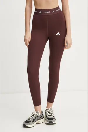 adidas Legginsy treningowe Techfit kolor z nadrukiem JI5550
